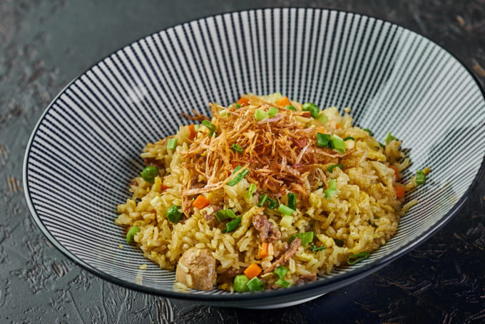 Fried rice with beef 700₽
